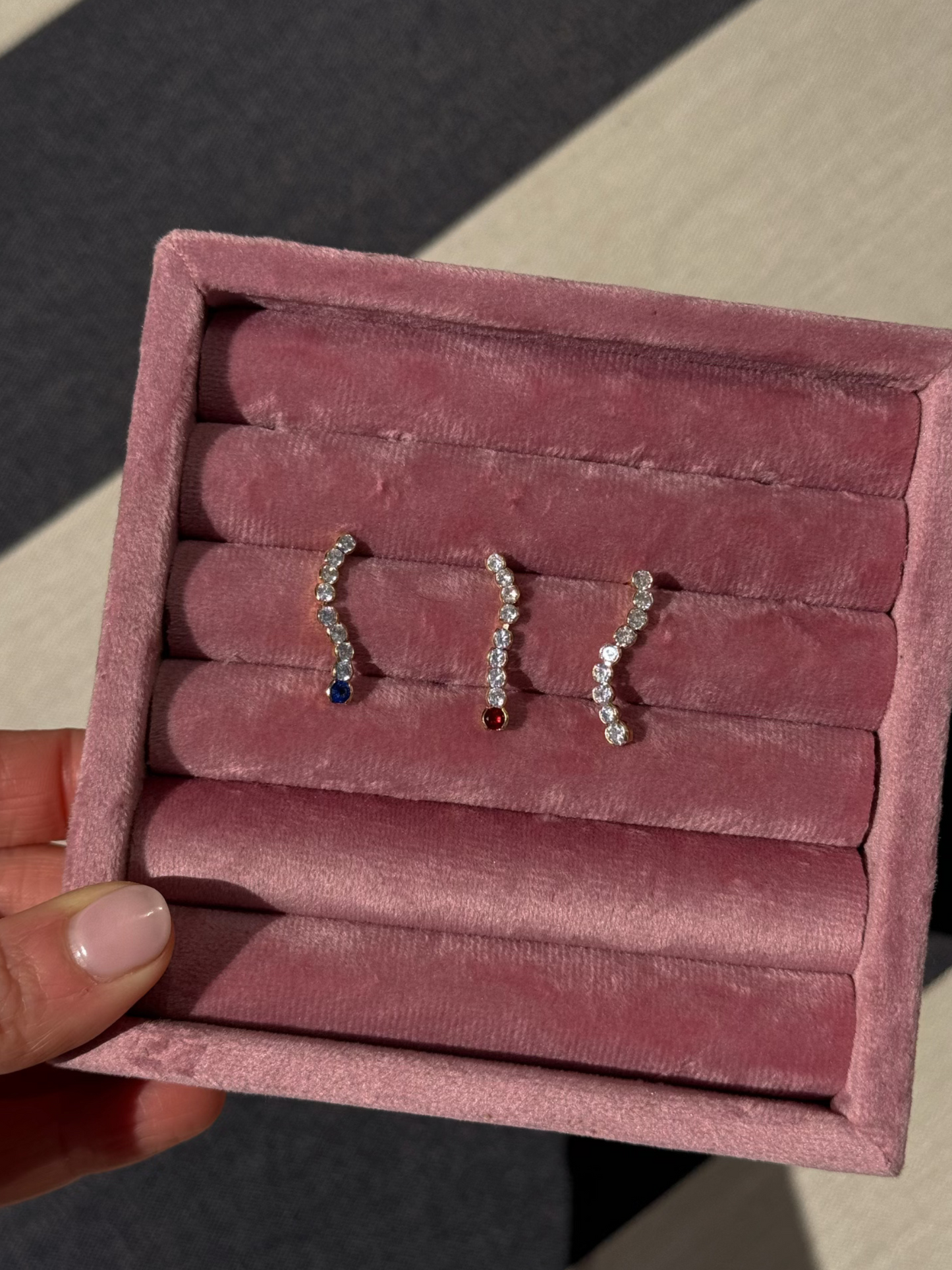 Celia Drop Earring in Crystal