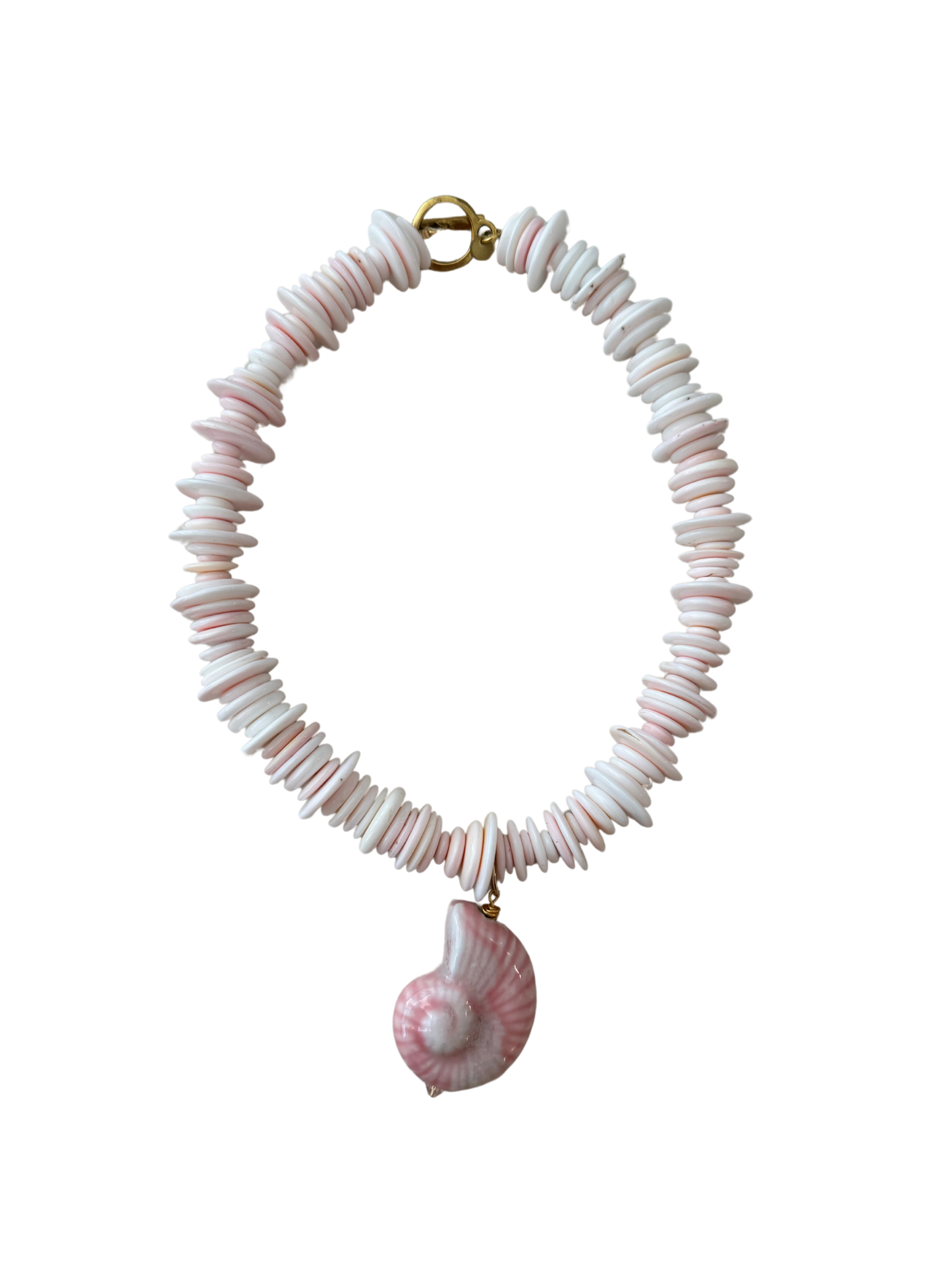 Pink Shell Necklace