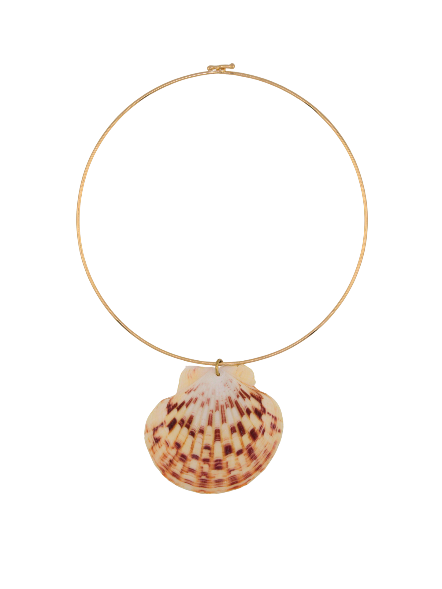 Shell Bezel Necklace