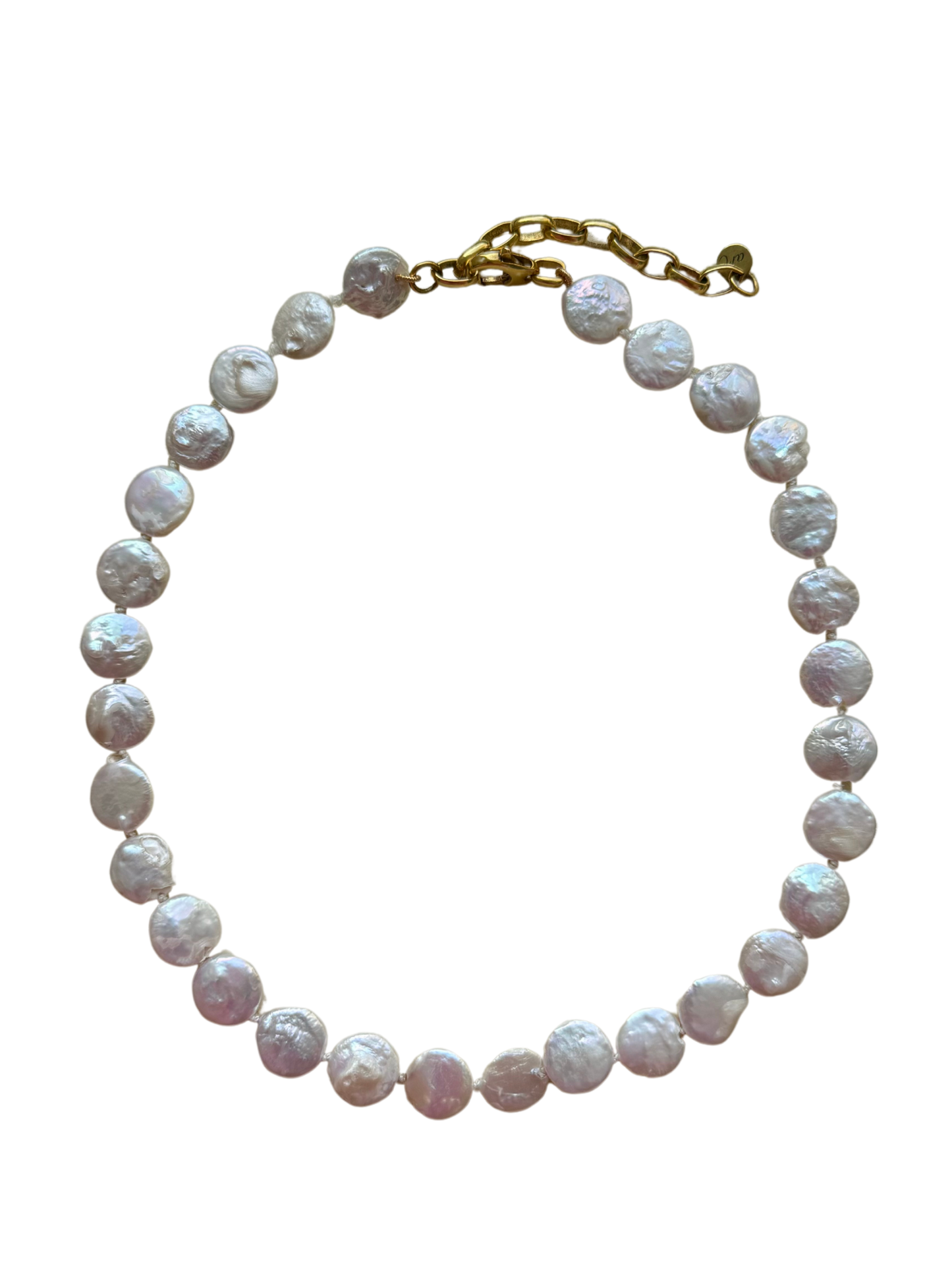 Mini Coin Pearl Necklace