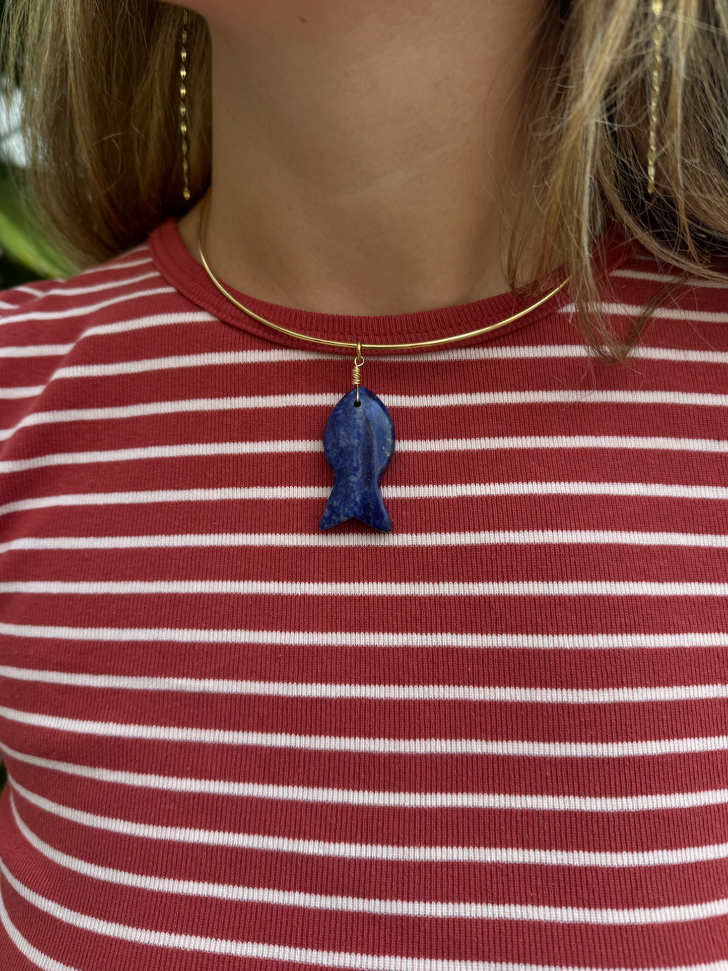 Pesce Blu Necklace