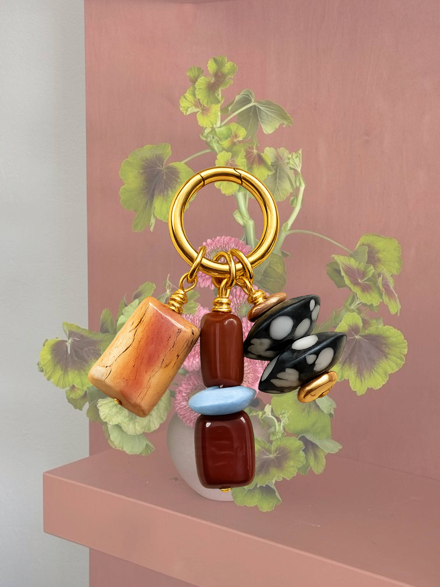 Poppy Bag Charm