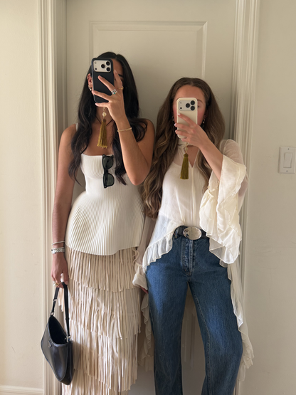 AM x CECI - Kinney Phone Tassel