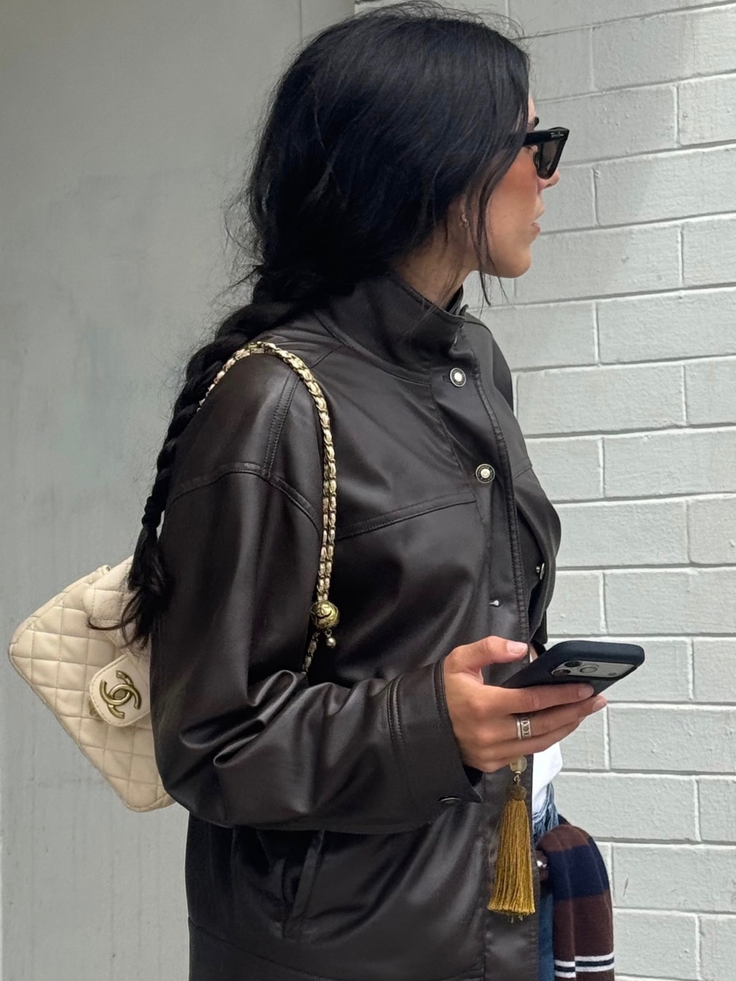 AM x CECI - Kinney Phone Tassel