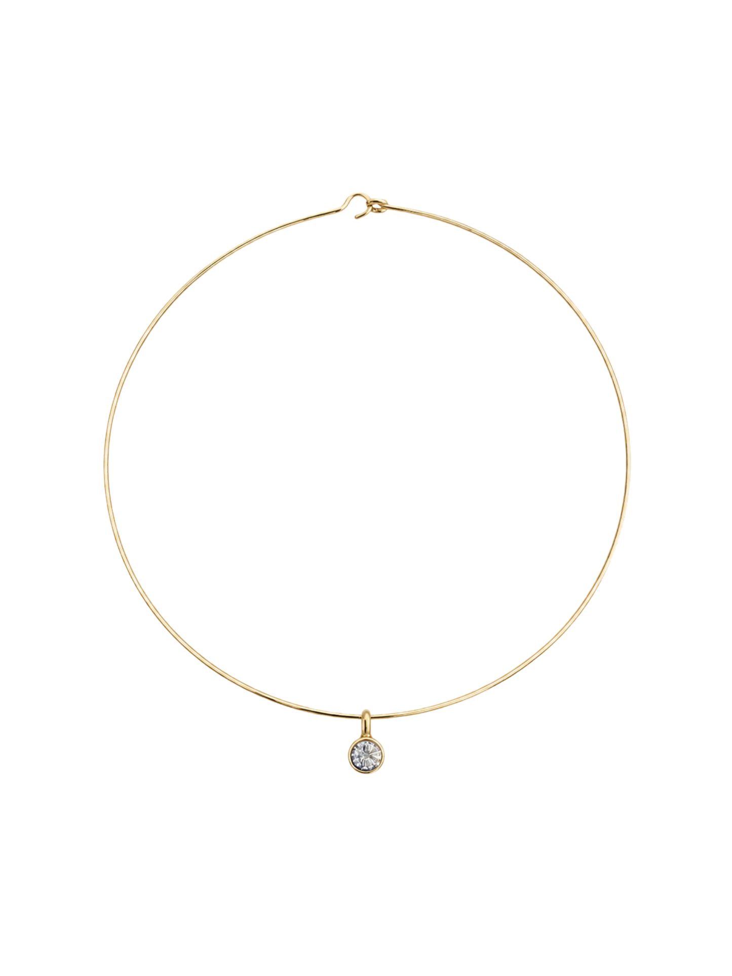 Baby Bezel Necklace
