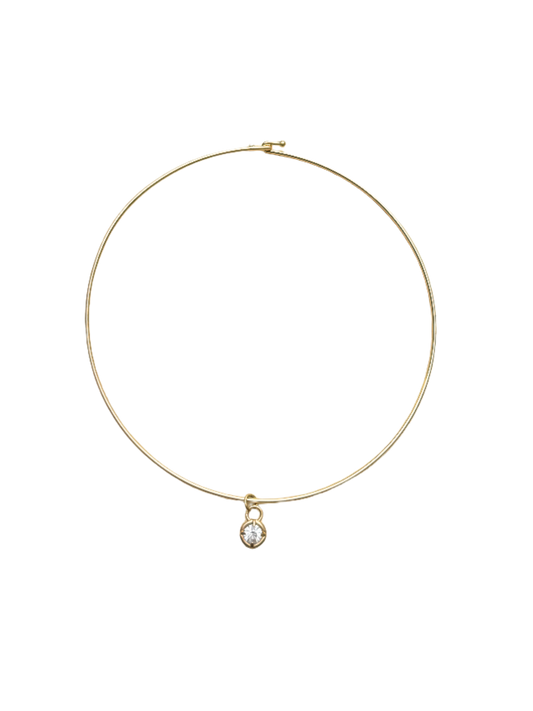 Baby Bezel Necklace