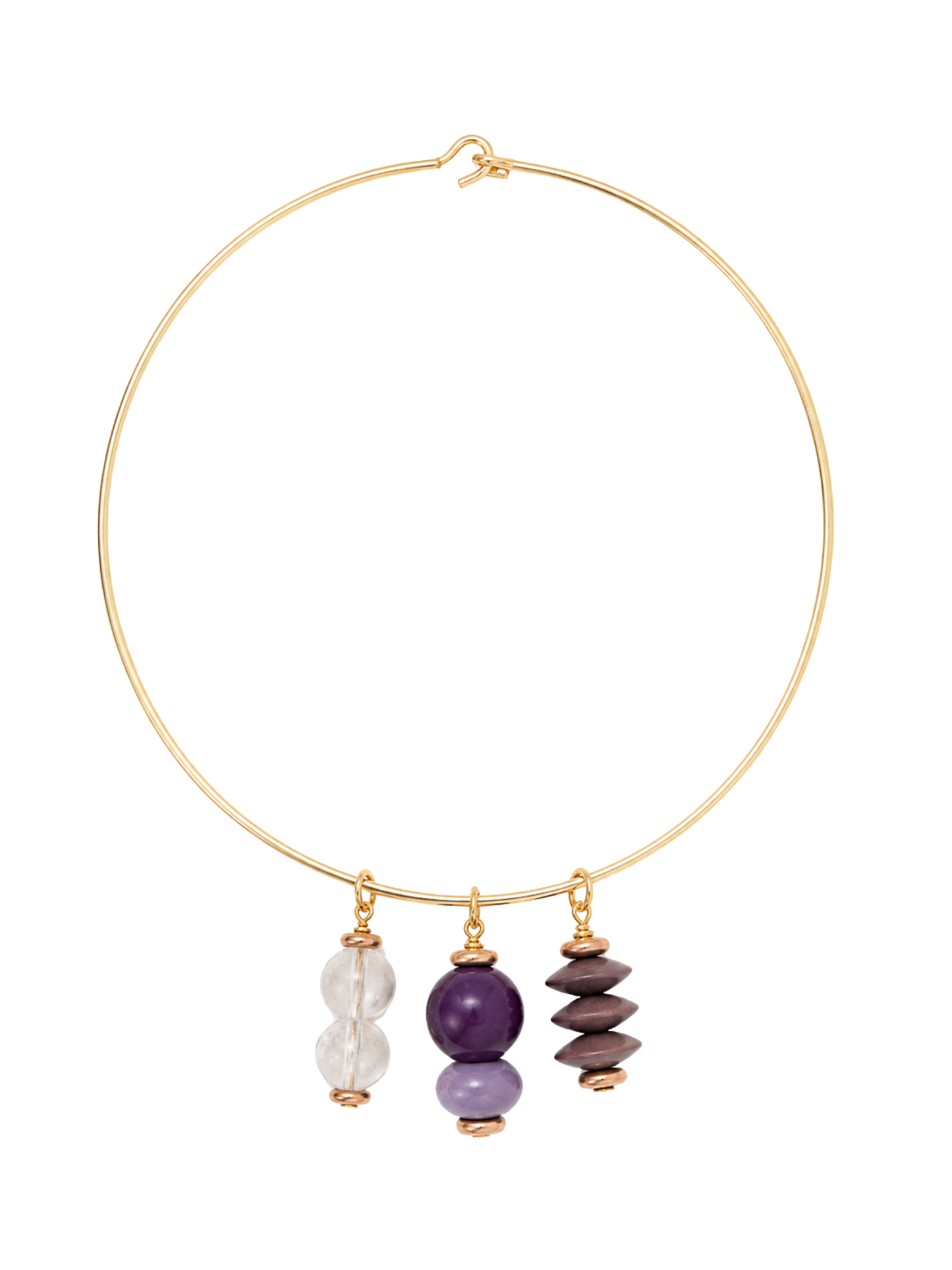 Eggplant Necklace