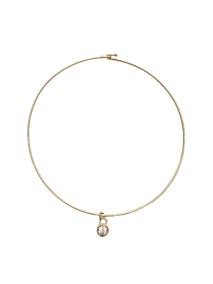 Baby Bezel Necklace