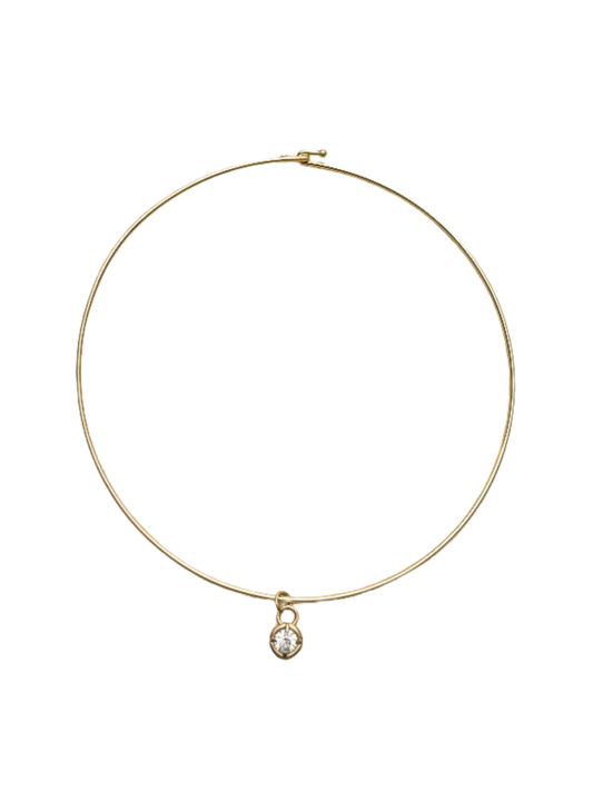 Baby Bezel Necklace
