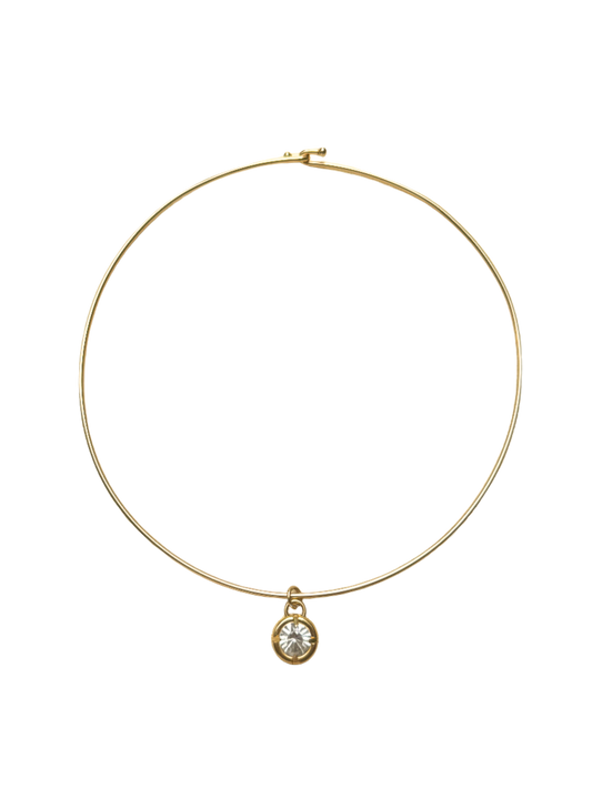 Big Baby Bezel Necklace